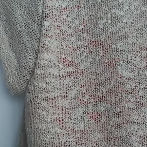 Dress Barn Layered Look Lightweight Sweater with Built in Chiffon Sleeve… - Picture 7 of 9